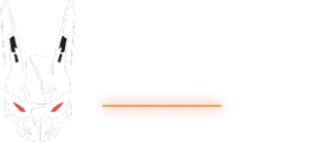 Angry Rabbit Studios logo with rabbit icon on the left side